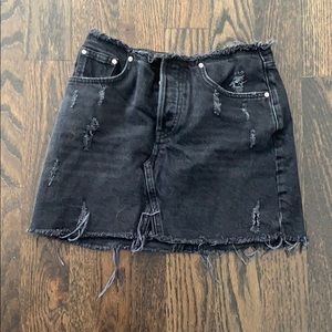Urban Outfitters BDG black mini skirt